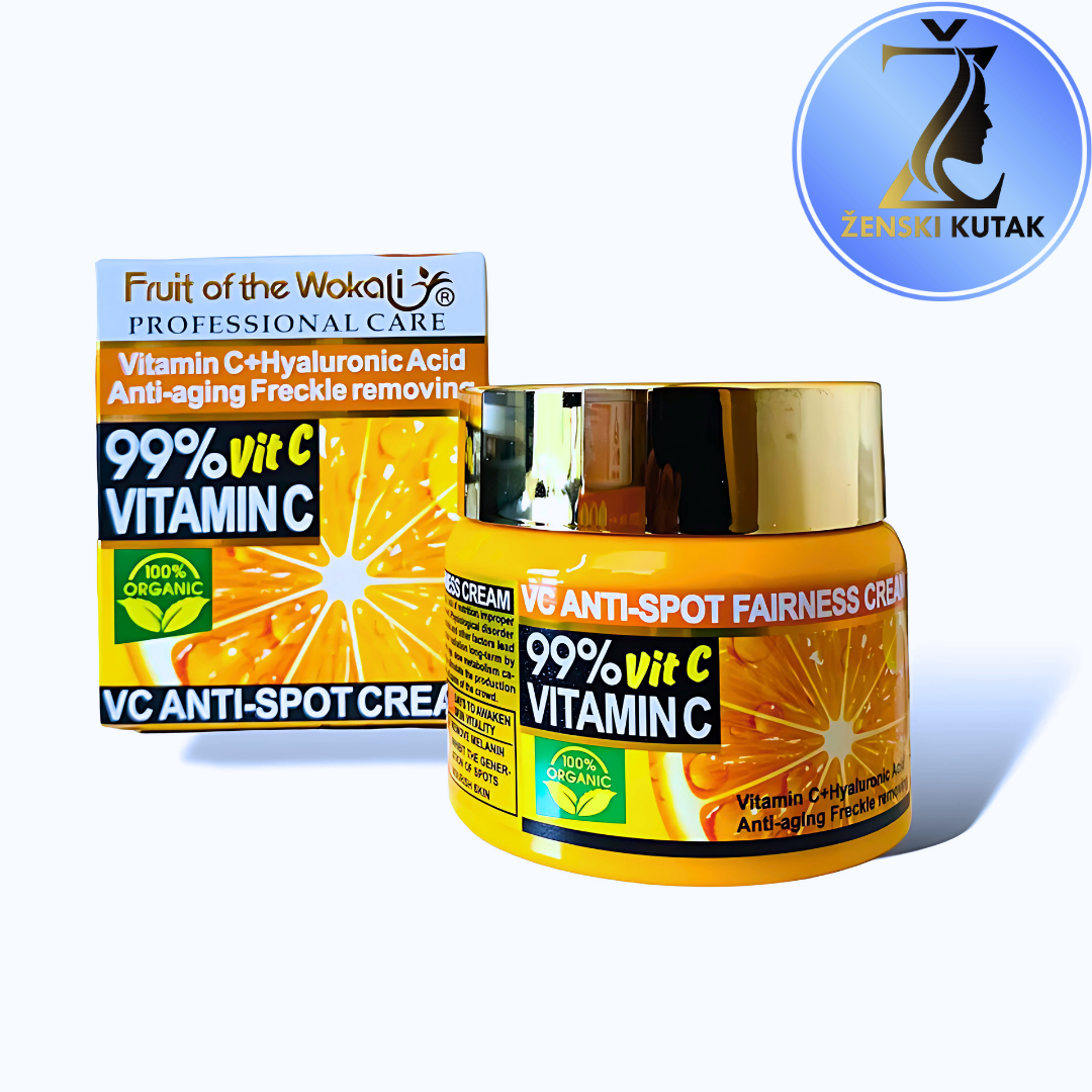 3u1 Vitamin C Krema – Protiv fleka, Hidracija i Podmlađivanje kože