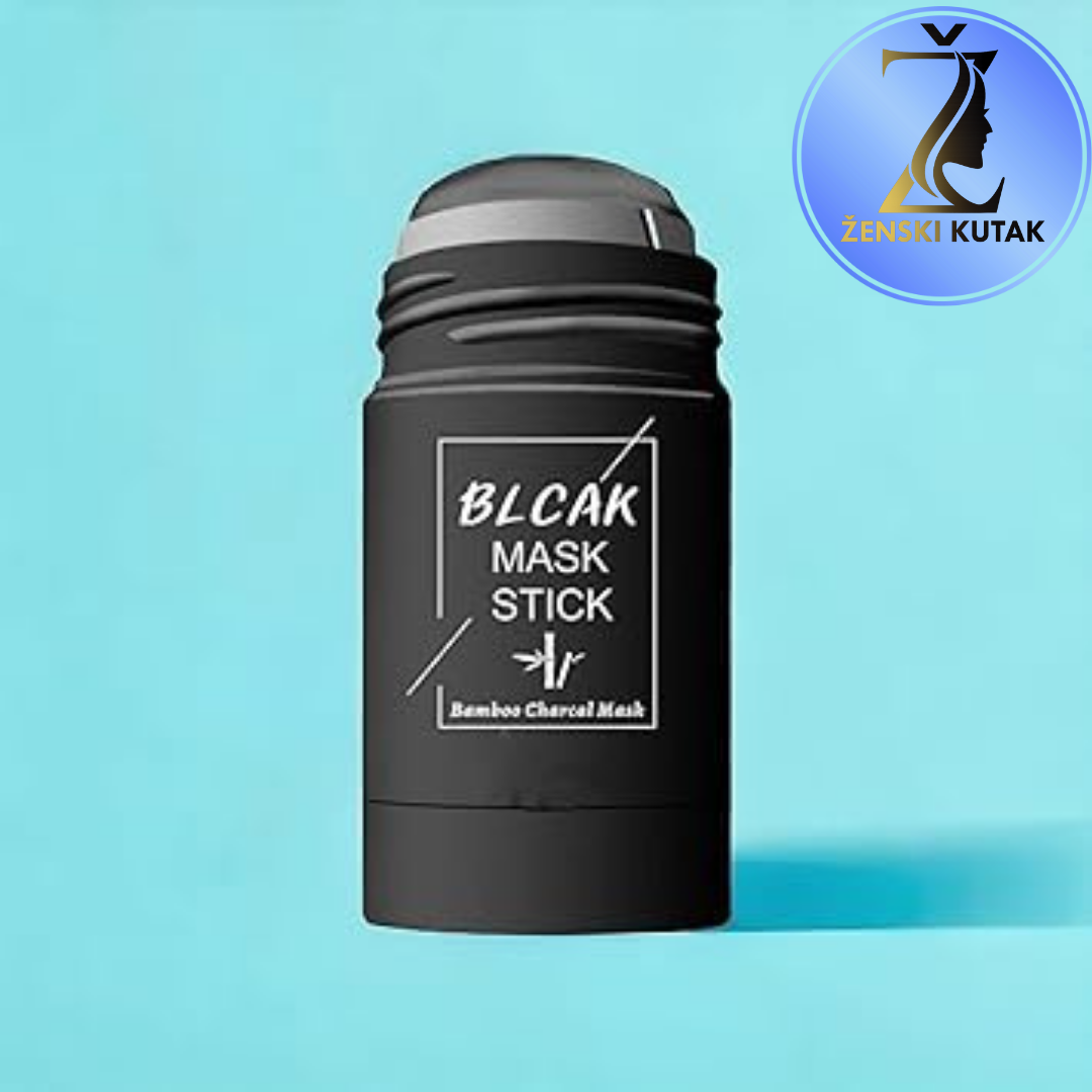 Crna Maska u Stiku od Blata – Za Besprekorno Čistu i Blistavu Kožu