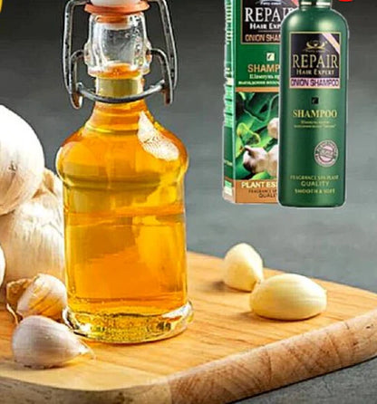 Šampon sa ekstraktom BIJELOG LUKA - Protiv OPADANJA i za brži RAST KOSE